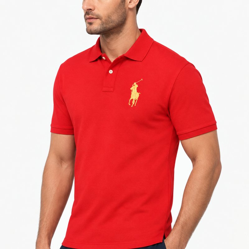 Ralph Lauren – Polo rouge (XL)