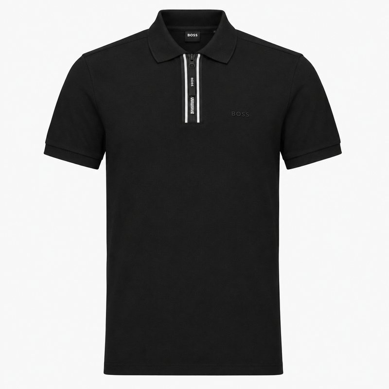 Boss – Polo Philix noir (2XL)
