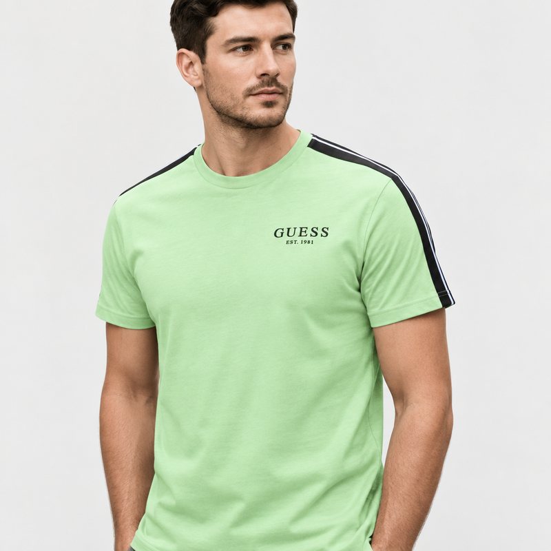 Guess – Tee-shirt vert clair (XXL)
