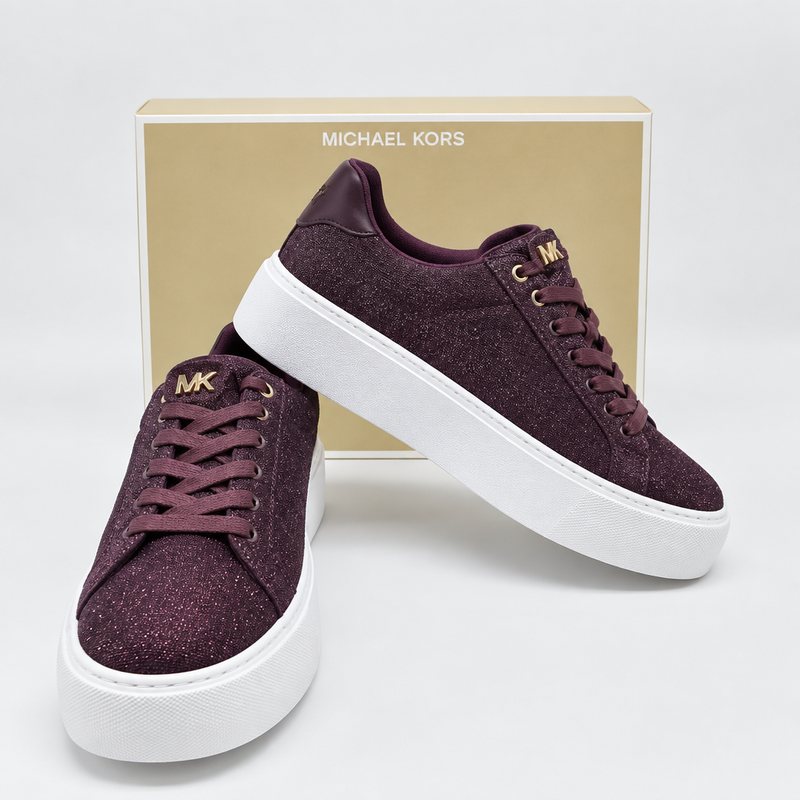 Michael Kors – Sneakers violet brillant (P.37)