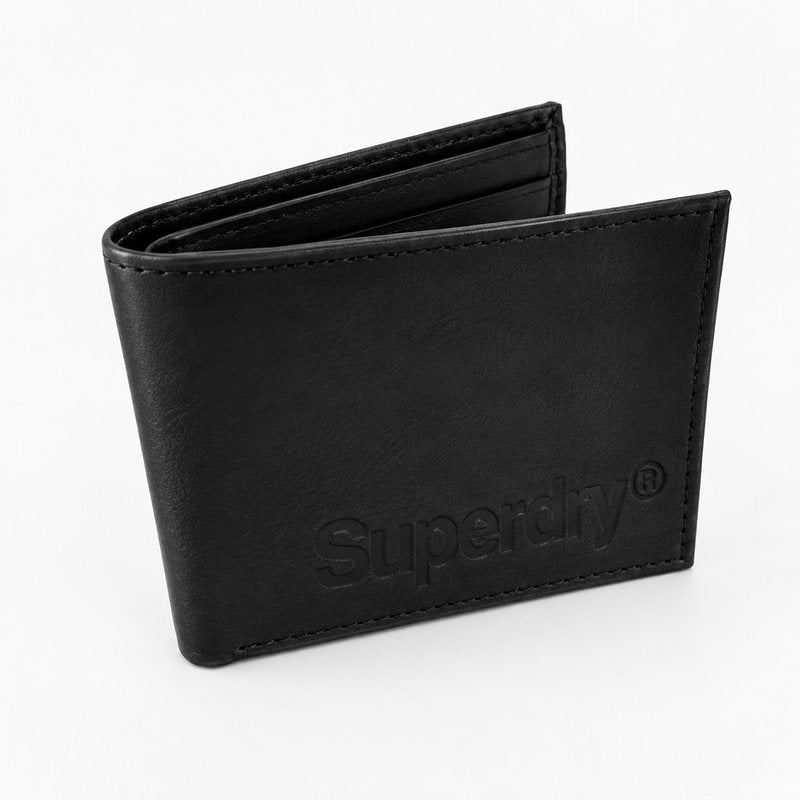 Superdry – Porte-monnaie noir