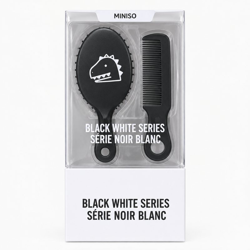 Miniso – Set brosse et peigne enfant