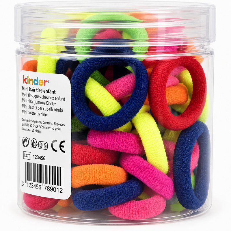 Mini hair ties enfant