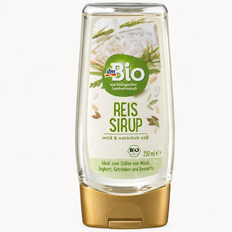 dmBio – Sirop de riz bio (250 ml)