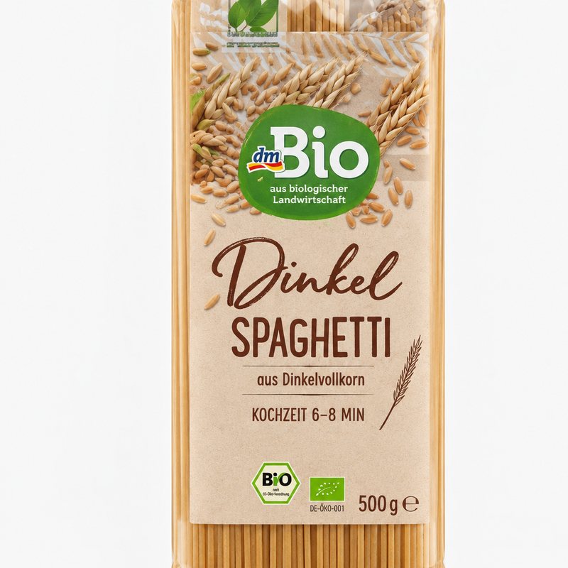 dmBio – Spaghetti épeautre bio (500 g)