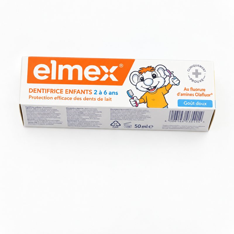 Elmex – Dentifrice enfants 2 à 6 ans