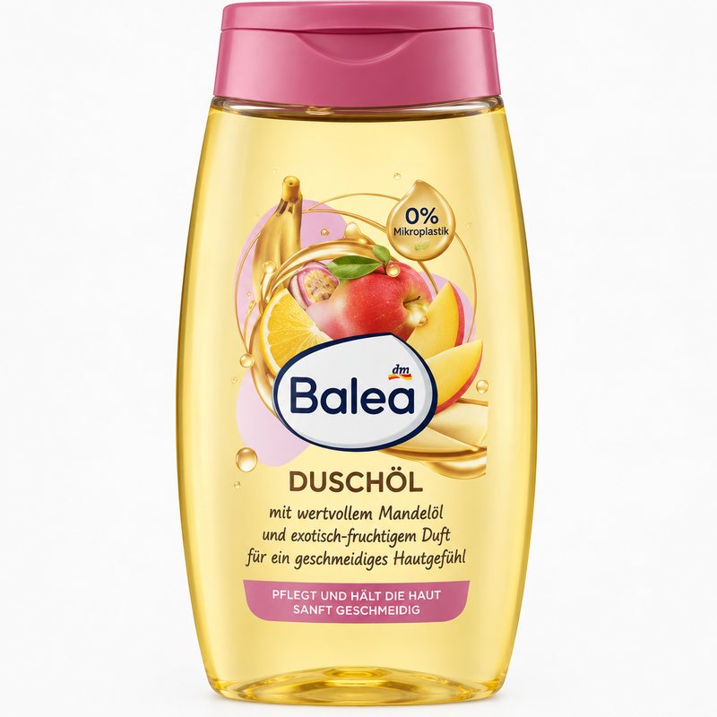 Balea – Huile de douche aux fruits (250 ml)