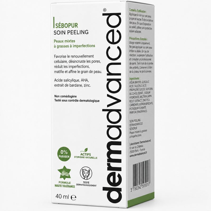 Dermadvanced – Sébopur soin peeling (50 ml)
