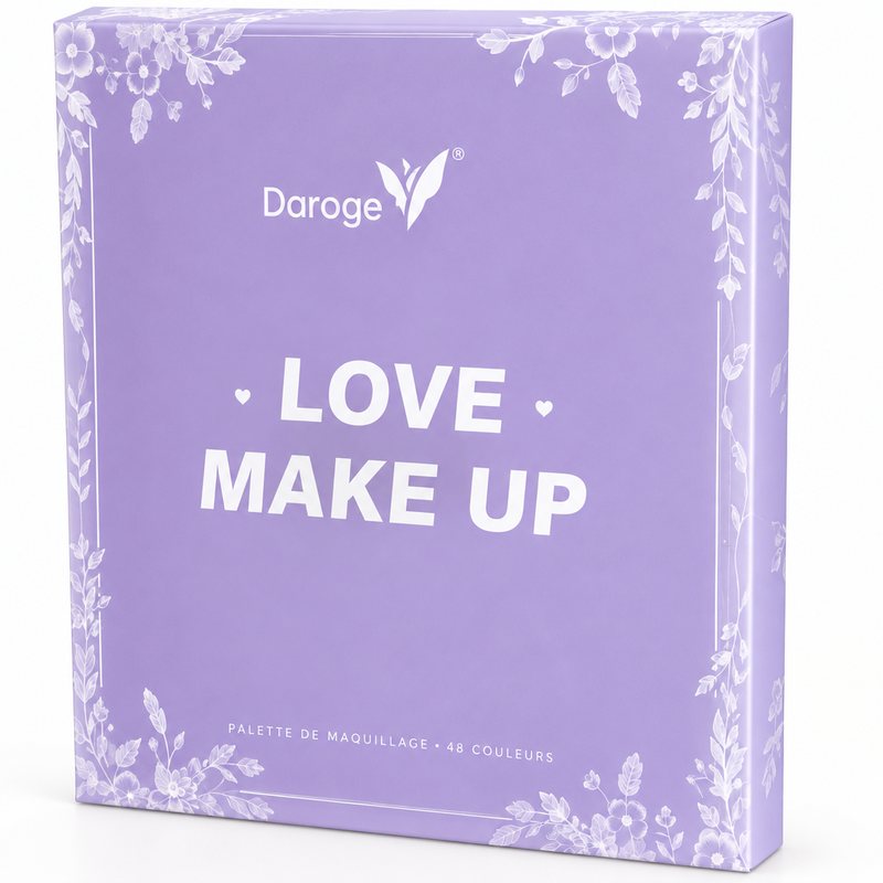 Daroge – Love Make Up Palette, 48 couleurs